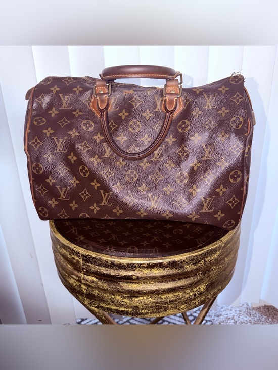 Louis Vuitton Handbags - Louis Vuitton Brown Monogram Top-Handle Travel Bag